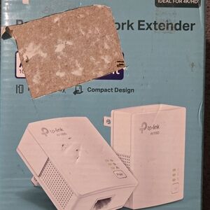 TP-Link AV1000 Powerline Ethernet Adapter KIT - Gigabit Port, Plug Pair &Play